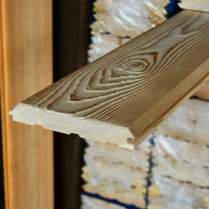 Имитация бруса брашированная