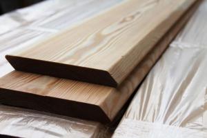 Косой планкен 20х170 из лиственницы 