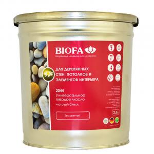 Универсальное масло для внутренних работ BIOFA 2044 Универсальное твердое масло для внутренних работ