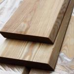 Скошенный планкен 20х190 из лиственницы Косой планкен 20х190 из лиственницы