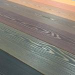 Производственная покраска террасной доски