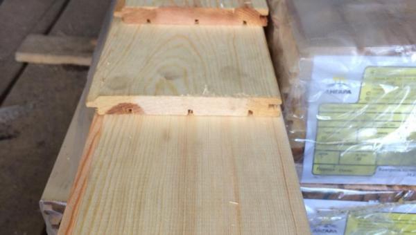 Вагонка из ангарской сосны Ангарская сосна