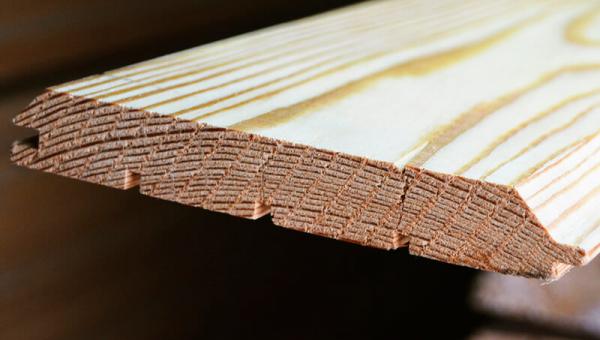 Имитация бруса лиственница