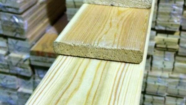 Планкен из лиственницы 15х90