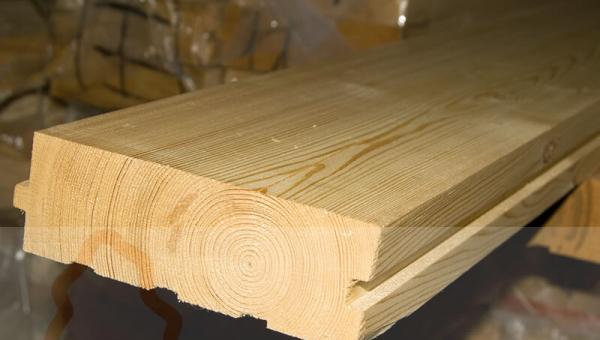 Половая доска из лиственницы толщиной 45 мм