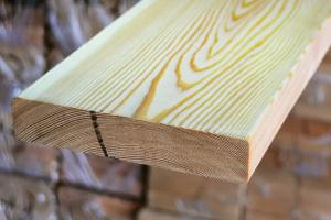 Доска палубная лиственница Палубная доска для террасы