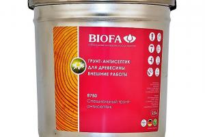 Специальный грунт-антисептик BIOFA 8750 Специальный грунт-антисептик
