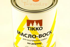 Масло воск для внутренних работ TIKKO Масло воск для внутренних работ