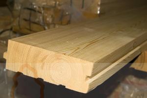 Половая доска из лиственницы толщиной 45 мм