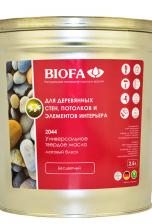 Универсальное масло для внутренних работ BIOFA 2044 Универсальное твердое масло для внутренних работ